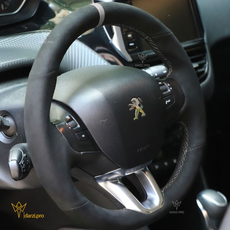 	ترکیب تمام جیر میکروفایبر + نوار و دوخت قرمز