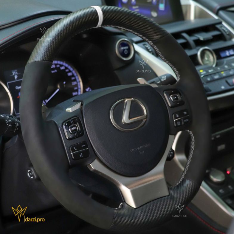 ترکیب جیر میکروفایبر + چرم پانچ + نوار و دوخت قرمز